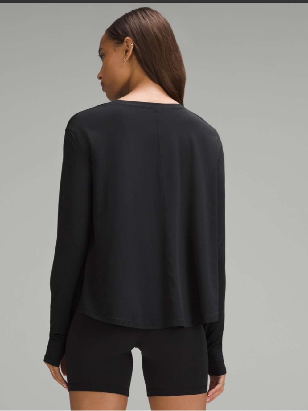 NWOT Lululemon Modal Relaxed-Fit Lounge Long Sleeve Shirt - Picture 3 of 7